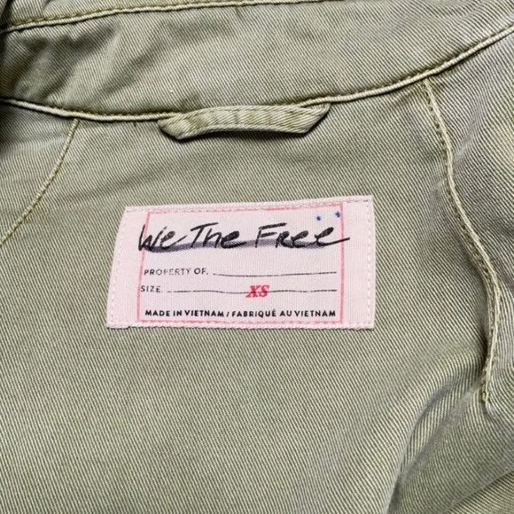 Free People Saturday Utility Jacket in Sweet Sage Size XS - Picture 12 of 14